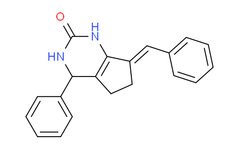 CAS No. 861632-55-5, 7-Benzylidene-4-phenyl-3,4,6,7-tetrahydro-1H-cyclopenta[d]pyrimidin-2(5H)-one