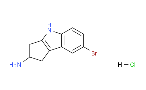 CAS No. 1363405-80-4, 7-Bromo-1,2,3,4-tetrahydrocyclopenta[b]indol-2-amine hydrochloride