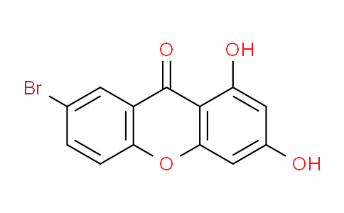 CAS No. 100334-97-2, 7-Bromo-1,3-dihydroxy-9H-xanthen-9-one