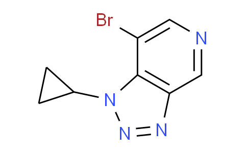 CAS No. 1539961-20-0, 7-Bromo-1-cyclopropyl-1H-[1,2,3]triazolo[4,5-c]pyridine