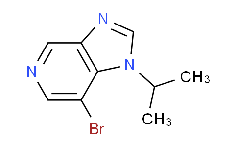 CAS No. 1044771-43-8, 7-Bromo-1-isopropyl-1H-imidazo[4,5-c]pyridine