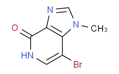 CAS No. 163452-73-1, 7-Bromo-1-methyl-1H-imidazo[4,5-c]pyridin-4(5H)-one