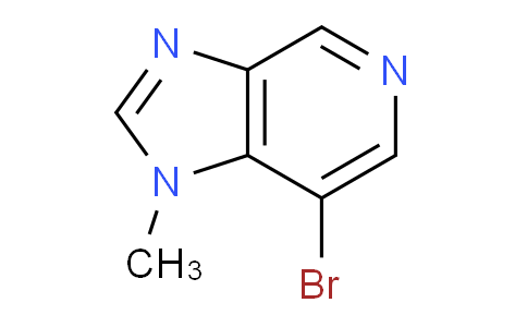 CAS No. 317840-04-3, 7-Bromo-1-methyl-1H-imidazo[4,5-c]pyridine
