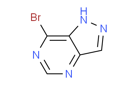 CAS No. 1373223-77-8, 7-Bromo-1H-pyrazolo[4,3-d]pyrimidine