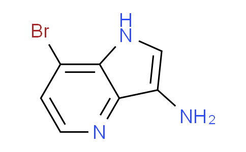 CAS No. 1190318-37-6, 7-Bromo-1H-pyrrolo[3,2-b]pyridin-3-amine
