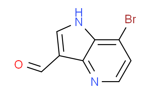 CAS No. 1190318-57-0, 7-Bromo-1H-pyrrolo[3,2-b]pyridine-3-carbaldehyde