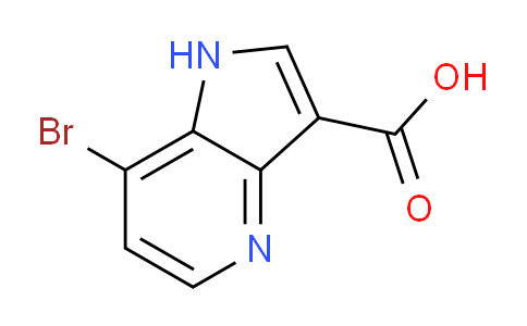 CAS No. 1190312-26-5, 7-Bromo-1H-pyrrolo[3,2-b]pyridine-3-carboxylic acid