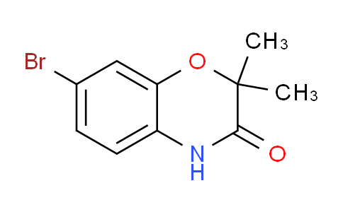CAS No. 934993-58-5, 7-Bromo-2,2-dimethyl-2H-benzo[b][1,4]oxazin-3(4H)-one