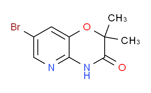 CAS No. 894852-01-8, 7-Bromo-2,2-dimethyl-2H-pyrido[3,2-b][1,4]oxazin-3(4H)-one
