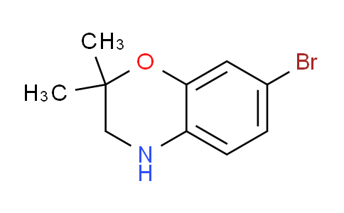 CAS No. 1201684-80-1, 7-Bromo-2,2-dimethyl-3,4-dihydro-2H-benzo[b][1,4]oxazine