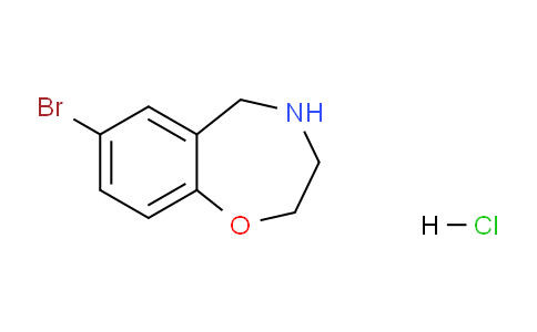 CAS No. 740842-72-2, 7-Bromo-2,3,4,5-tetrahydrobenzo[f][1,4]oxazepine hydrochloride