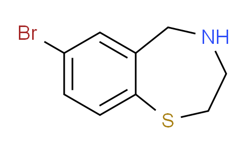 CAS No. 1784042-06-3, 7-Bromo-2,3,4,5-tetrahydrobenzo[f][1,4]thiazepine