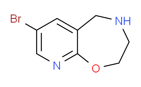 CAS No. 1211579-13-3, 7-Bromo-2,3,4,5-tetrahydropyrido[3,2-f][1,4]oxazepine