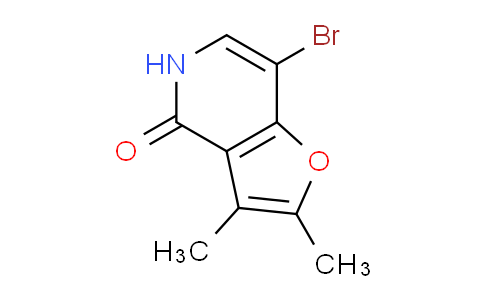 CAS No. 1956310-14-7, 7-Bromo-2,3-dimethylfuro[3,2-c]pyridin-4(5H)-one