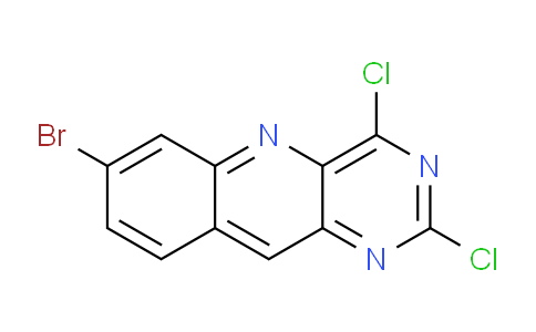 CAS No. 1956369-15-5, 7-Bromo-2,4-dichloropyrimido[5,4-b]quinoline