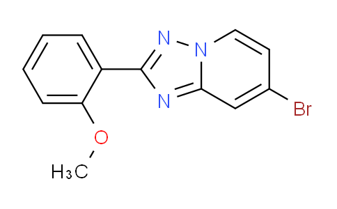 CAS No. 1380331-87-2, 7-Bromo-2-(2-methoxyphenyl)-[1,2,4]triazolo[1,5-a]pyridine