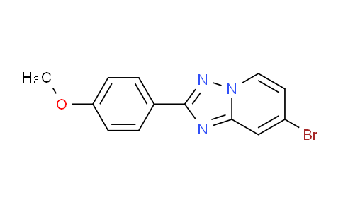 CAS No. 1893211-85-2, 7-Bromo-2-(4-methoxyphenyl)-[1,2,4]triazolo[1,5-a]pyridine