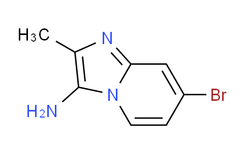 CAS No. 1504843-40-6, 7-Bromo-2-methylimidazo[1,2-a]pyridin-3-amine