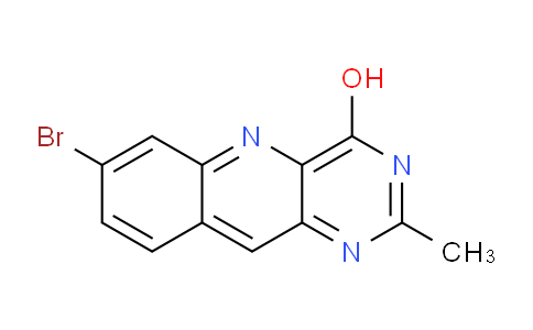 CAS No. 1956367-27-3, 7-Bromo-2-methylpyrimido[5,4-b]quinolin-4-ol