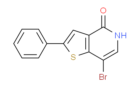 CAS No. 690636-04-5, 7-Bromo-2-phenylthieno[3,2-c]pyridin-4(5H)-one
