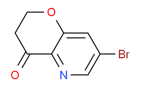 CAS No. 1624261-71-7, 7-Bromo-2H-pyrano[3,2-b]pyridin-4(3H)-one