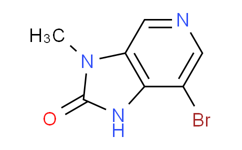 CAS No. 1780052-95-0, 7-Bromo-3-methyl-1H-imidazo[4,5-c]pyridin-2(3H)-one