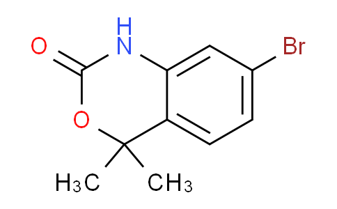 CAS No. 1245643-21-3, 7-Bromo-4,4-dimethyl-1H-benzo[d][1,3]oxazin-2(4H)-one