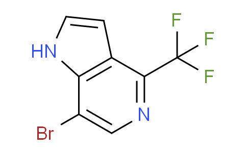 CAS No. 1260382-99-7, 7-Bromo-4-(trifluoromethyl)-1H-pyrrolo[3,2-c]pyridine
