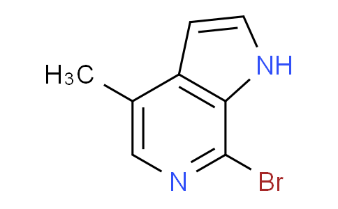 CAS No. 1379344-79-2, 7-Bromo-4-methyl-1H-pyrrolo[2,3-c]pyridine