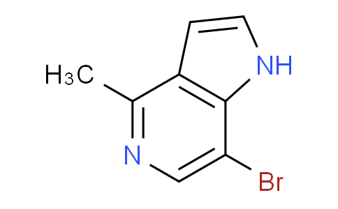CAS No. 1082042-20-3, 7-Bromo-4-methyl-1H-pyrrolo[3,2-c]pyridine