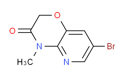 CAS No. 122450-97-9, 7-Bromo-4-methyl-2H-pyrido[3,2-b][1,4]oxazin-3(4H)-one