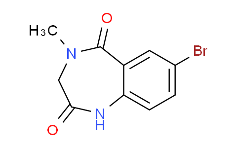 CAS No. 78756-36-2, 7-Bromo-4-methyl-3,4-dihydro-1H-benzo[e][1,4]diazepine-2,5-dione