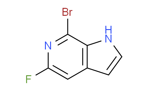 CAS No. 1639977-12-0, 7-Bromo-5-fluoro-1H-pyrrolo[2,3-c]pyridine