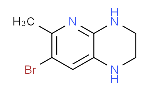 CAS No. 1227075-76-4, 7-Bromo-6-methyl-1,2,3,4-tetrahydropyrido[2,3-b]pyrazine