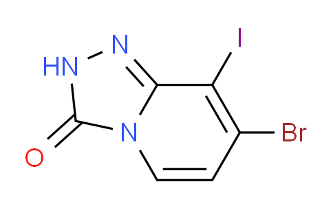 CAS No. 917969-53-0, 7-Bromo-8-iodo-[1,2,4]triazolo[4,3-a]pyridin-3(2H)-one