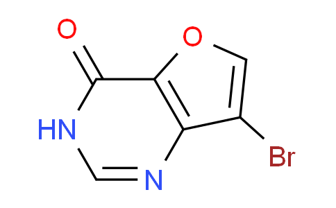 CAS No. 1206180-92-8, 7-Bromofuro[3,2-d]pyrimidin-4(3H)-one