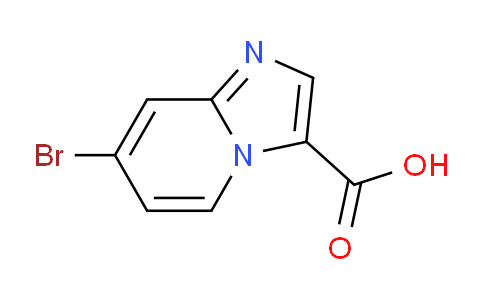 CAS No. 1019021-93-2, 7-Bromoimidazo[1,2-a]pyridine-3-carboxylic acid