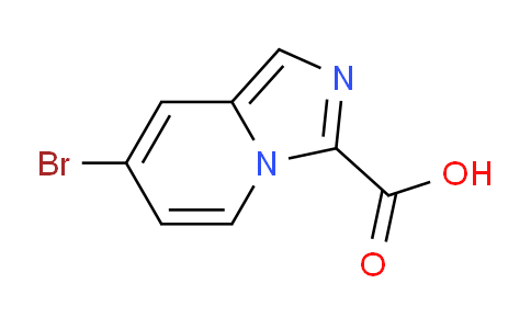 CAS No. 1159831-00-1, 7-Bromoimidazo[1,5-a]pyridine-3-carboxylic acid
