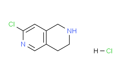 CAS No. 1260664-42-3, 7-Chloro-1,2,3,4-tetrahydro-2,6-naphthyridine hydrochloride