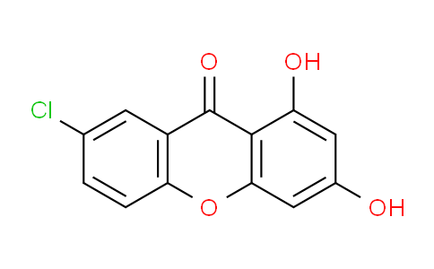 CAS No. 100334-95-0, 7-Chloro-1,3-dihydroxy-9H-xanthen-9-one