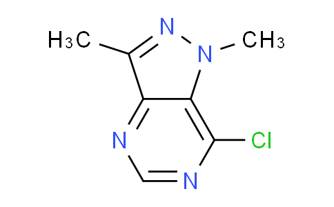 CAS No. 89239-18-9, 7-Chloro-1,3-dimethyl-1H-pyrazolo[4,3-d]pyrimidine