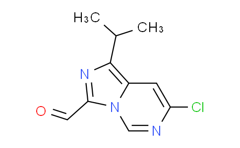 CAS No. 1956382-08-3, 7-Chloro-1-isopropylimidazo[1,5-c]pyrimidine-3-carbaldehyde