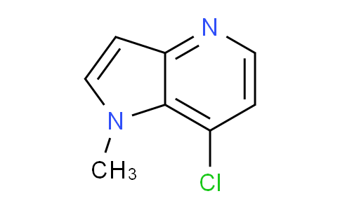 CAS No. 1547041-34-8, 7-Chloro-1-methyl-1H-pyrrolo[3,2-b]pyridine