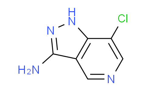 CAS No. 1956371-90-6, 7-Chloro-1H-pyrazolo[4,3-c]pyridin-3-amine