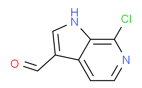 CAS No. 1167055-43-7, 7-Chloro-1H-pyrrolo[2,3-c]pyridine-3-carbaldehyde