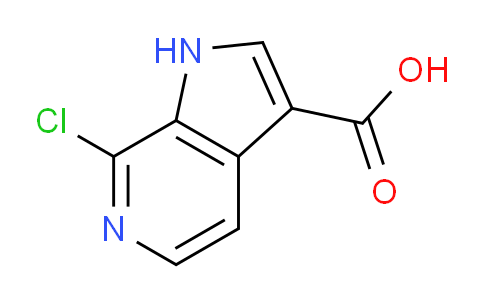 CAS No. 1167055-41-5, 7-Chloro-1H-pyrrolo[2,3-c]pyridine-3-carboxylic acid