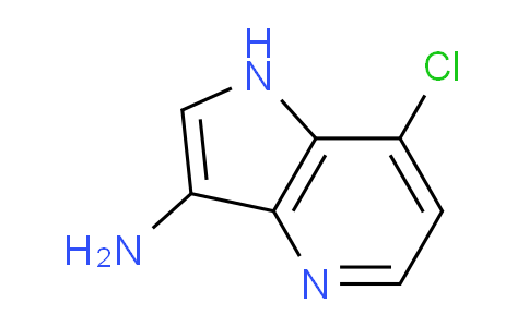 CAS No. 1116136-70-9, 7-Chloro-1H-pyrrolo[3,2-b]pyridin-3-amine