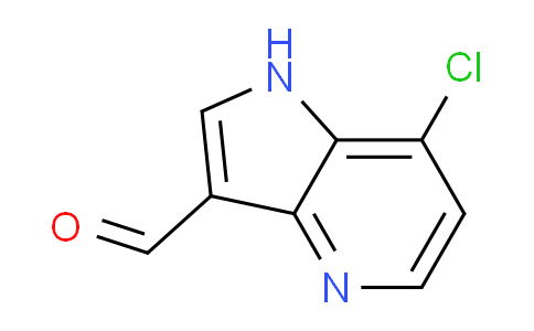 CAS No. 1190318-24-1, 7-Chloro-1H-pyrrolo[3,2-b]pyridine-3-carbaldehyde