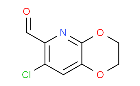 CAS No. 1346447-08-2, 7-Chloro-2,3-dihydro-[1,4]dioxino[2,3-b]pyridine-6-carbaldehyde