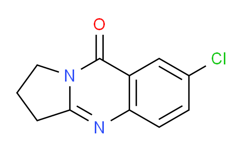 CAS No. 60811-39-4, 7-Chloro-2,3-dihydropyrrolo[2,1-b]quinazolin-9(1H)-one
